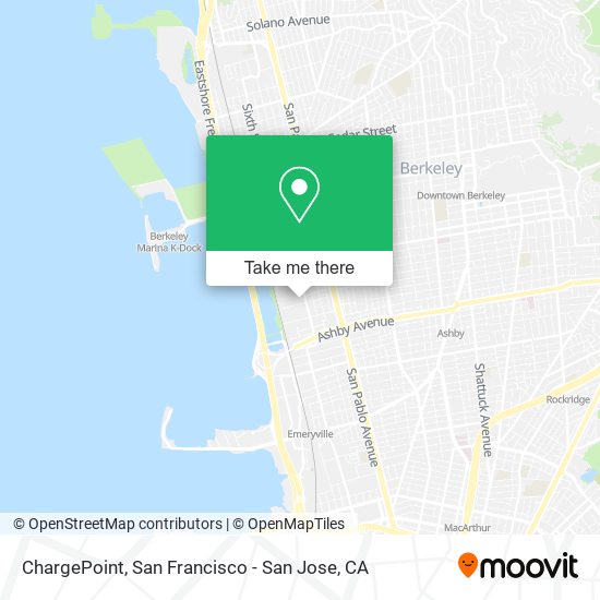 ChargePoint map