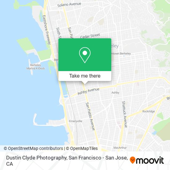 Dustin Clyde Photography map