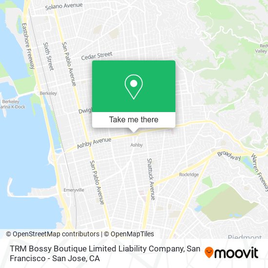 Mapa de TRM Bossy Boutique Limited Liability Company