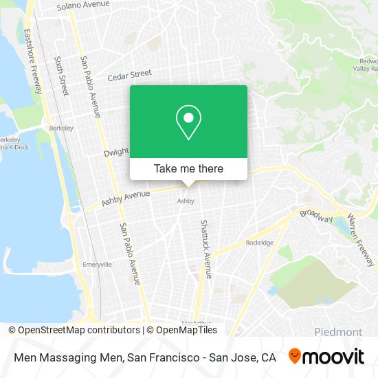 Men Massaging Men map