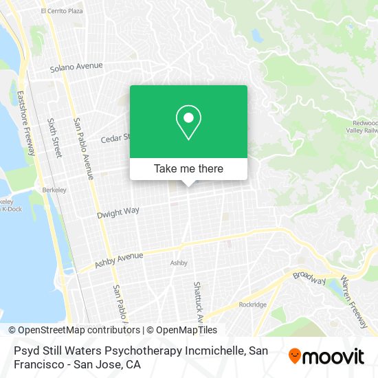 Mapa de Psyd Still Waters Psychotherapy Incmichelle