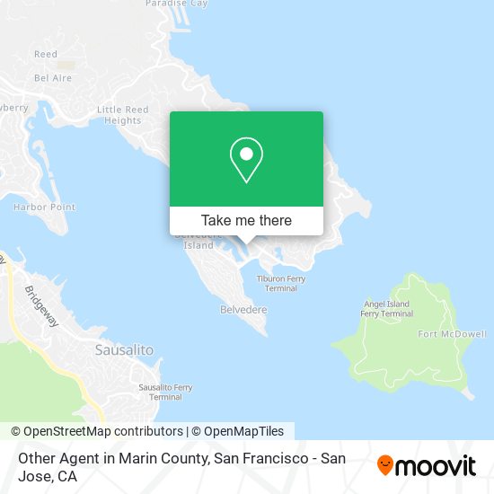 Other Agent in Marin County map