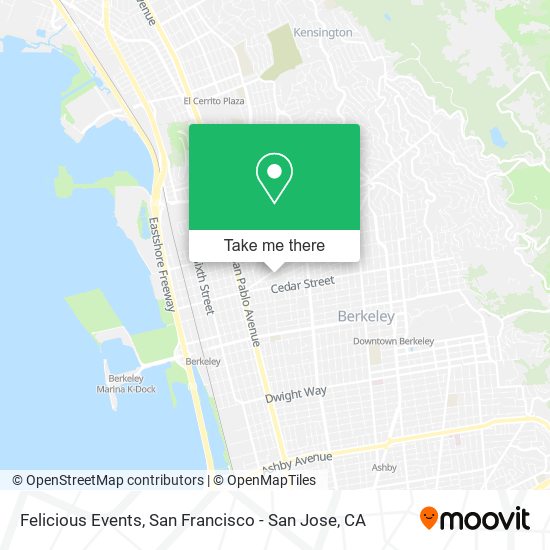 Felicious Events map