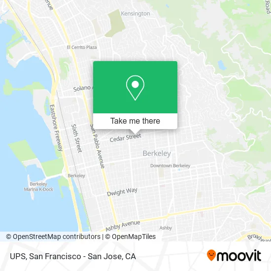 Mapa de UPS