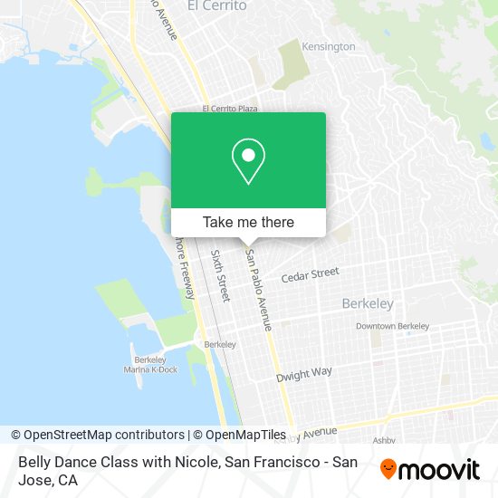 Mapa de Belly Dance Class with Nicole