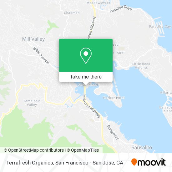 Mapa de Terrafresh Organics