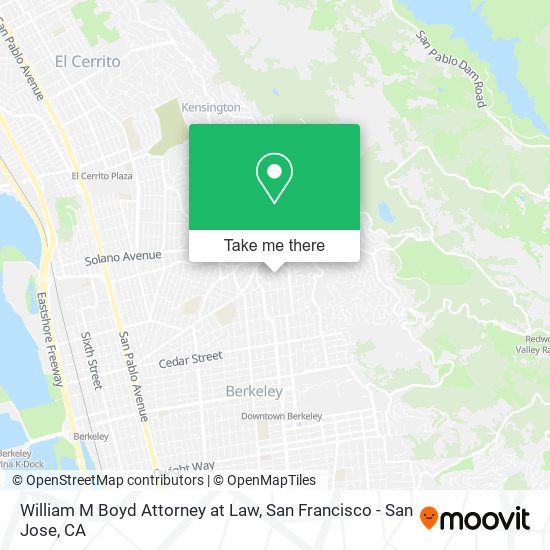 William M Boyd Attorney at Law map