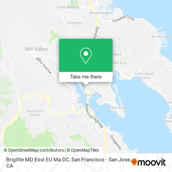 Mapa de Brigitte MD Essl EU Ma DC