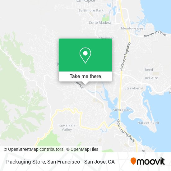 Packaging Store map