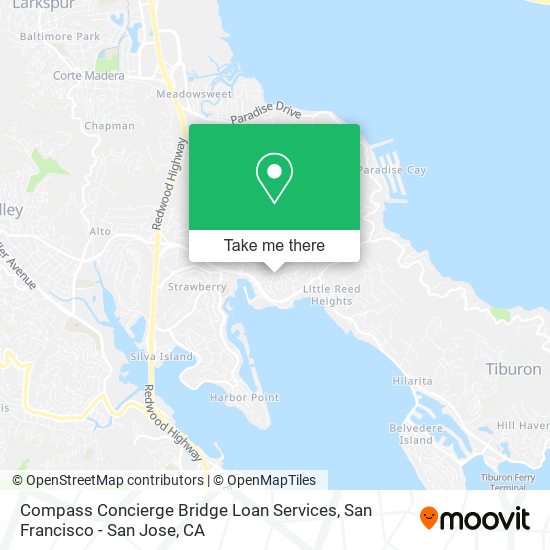 Compass Concierge Bridge Loan Services map