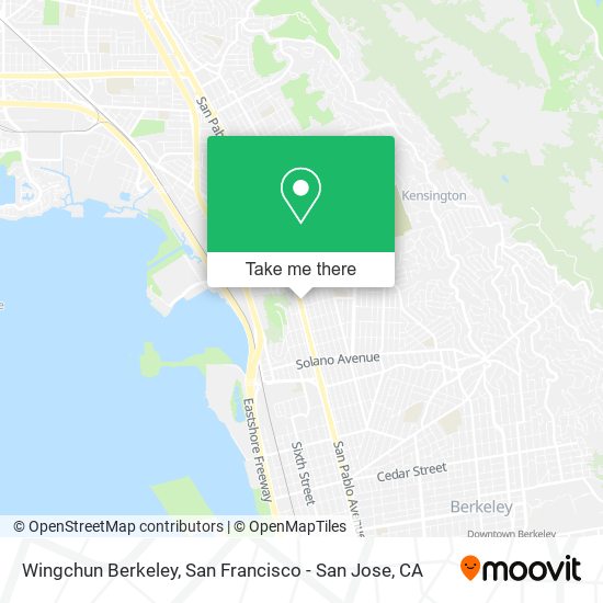 Mapa de Wingchun Berkeley