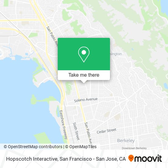 Hopscotch Interactive map