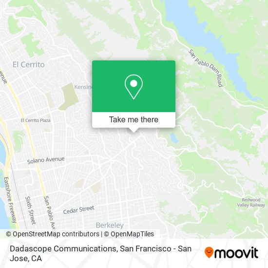 Mapa de Dadascope Communications