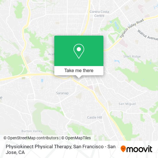 Mapa de Physiokinect Physical Therapy