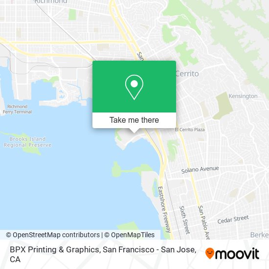 BPX Printing & Graphics map