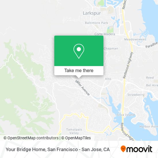 Your Bridge Home map