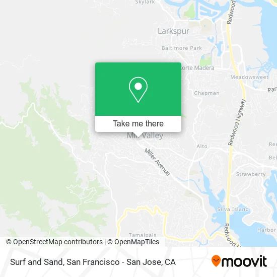 Mapa de Surf and Sand