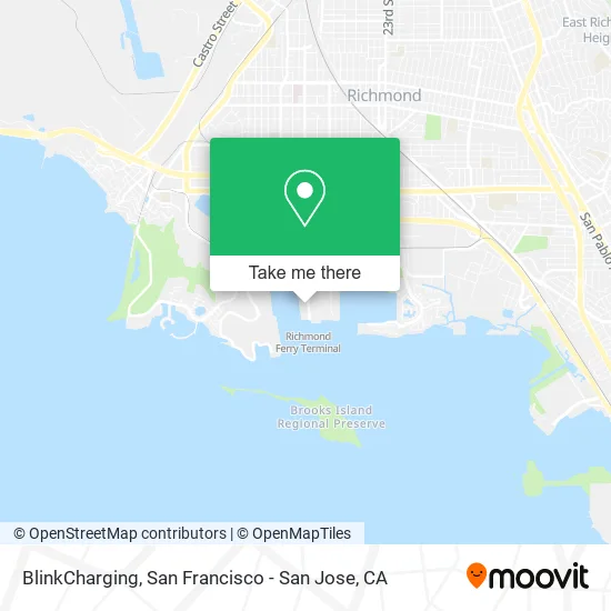 BlinkCharging map