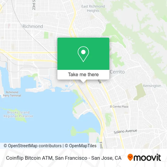 Coinflip Bitcoin ATM map