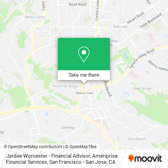 Mapa de Jardee Worcester - Financial Advisor, Ameriprise Financial Services