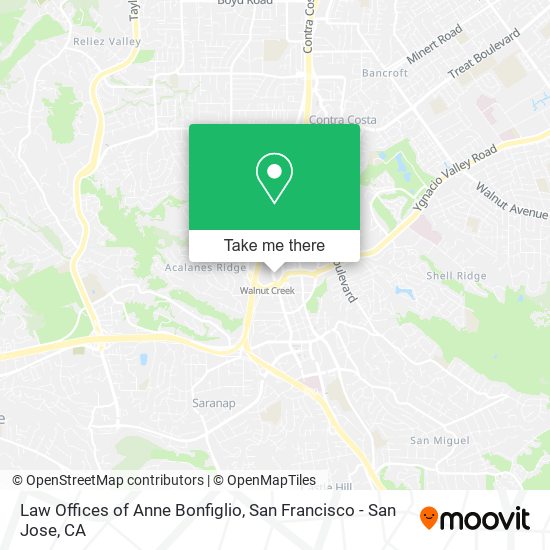 Law Offices of Anne Bonfiglio map
