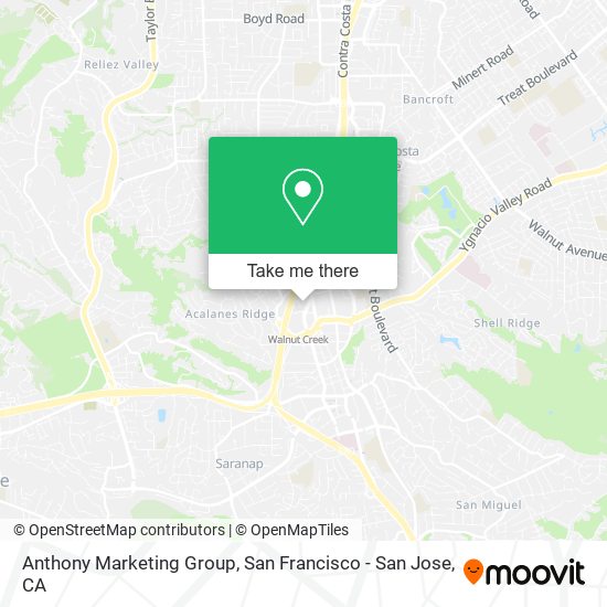 Anthony Marketing Group map