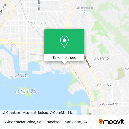 Windchaser Wine map