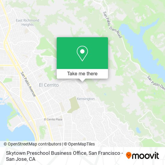 Skytown Preschool Business Office map