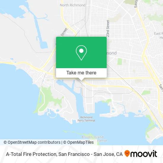 Mapa de A-Total Fire Protection
