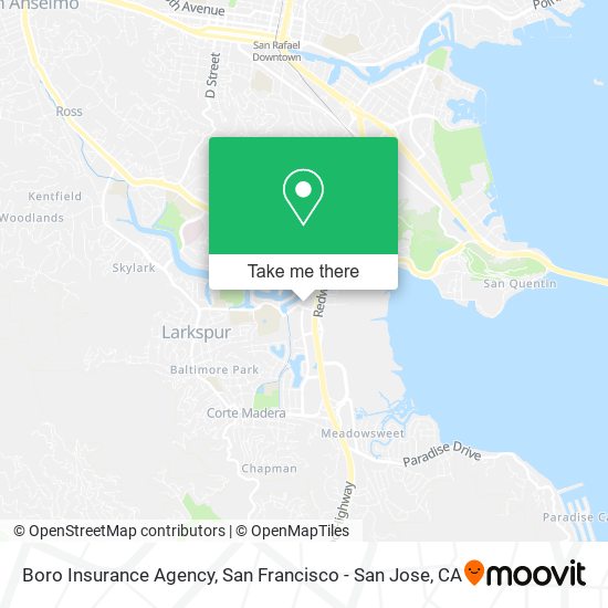 Boro Insurance Agency map