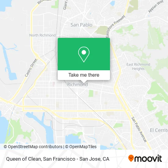 Mapa de Queen of Clean