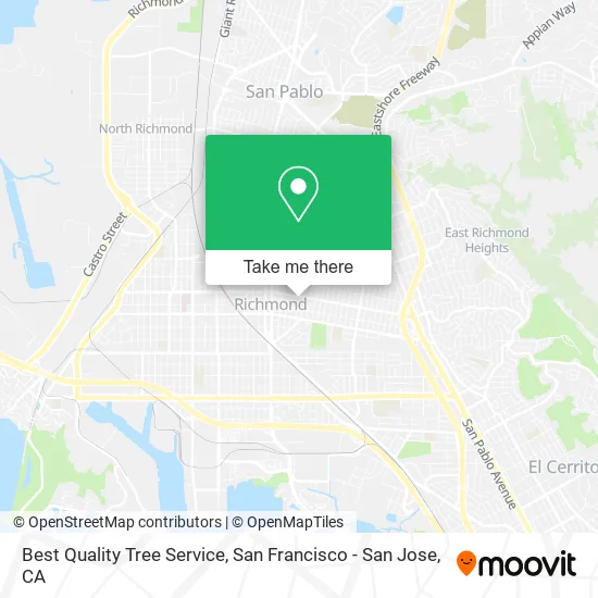Mapa de Best Quality Tree Service