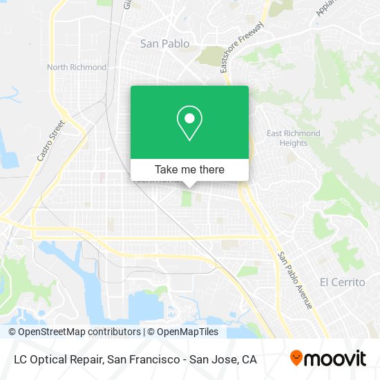 Mapa de LC Optical Repair