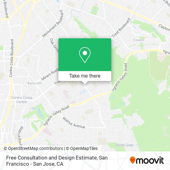 Mapa de Free Consultation and Design Estimate