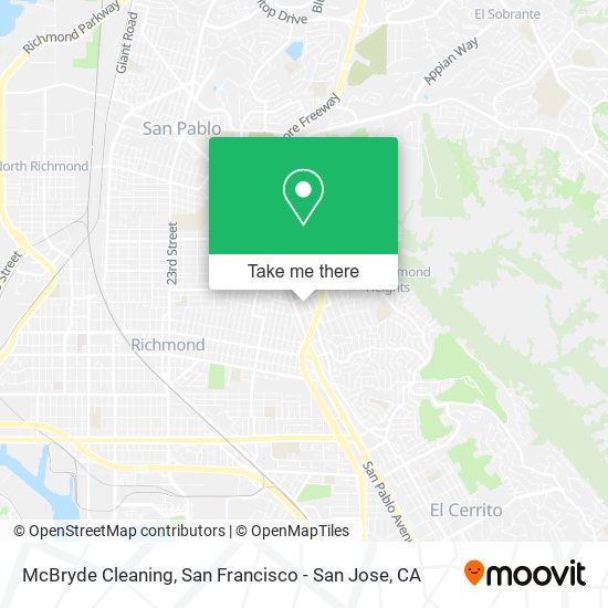 McBryde Cleaning map