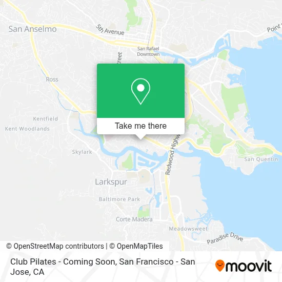 Club Pilates - Coming Soon map