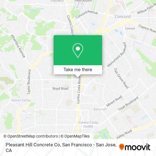 Mapa de Pleasant Hill Concrete Co