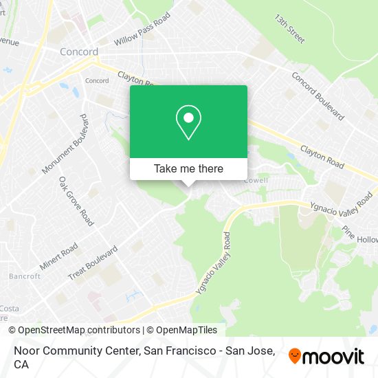 Mapa de Noor Community Center