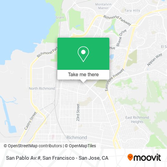 San Pablo Av:# map