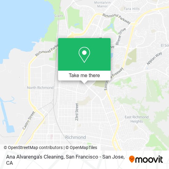 Mapa de Ana Alvarenga's Cleaning
