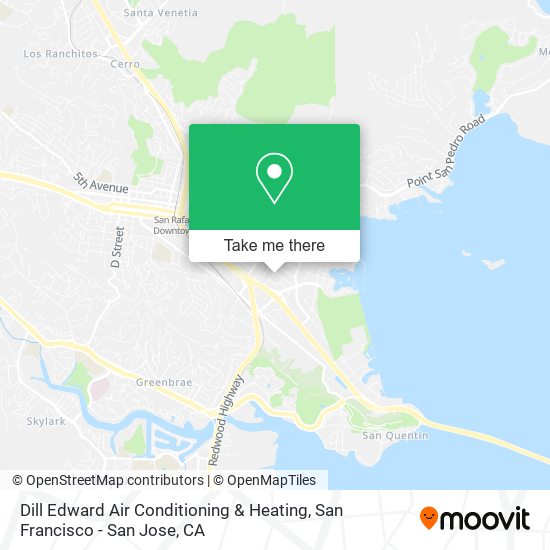 Mapa de Dill Edward Air Conditioning & Heating