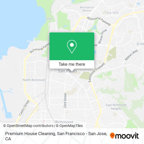 Premium House Cleaning map