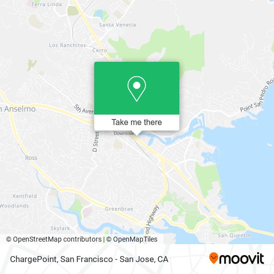 ChargePoint map