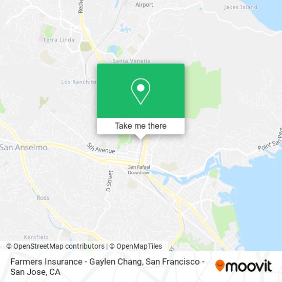 Mapa de Farmers Insurance - Gaylen Chang
