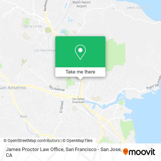 James Proctor Law Office map