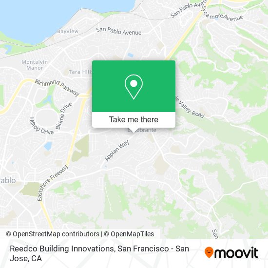 Reedco Building Innovations map