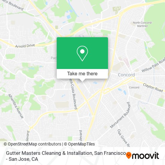 Mapa de Gutter Masters Cleaning & Installation