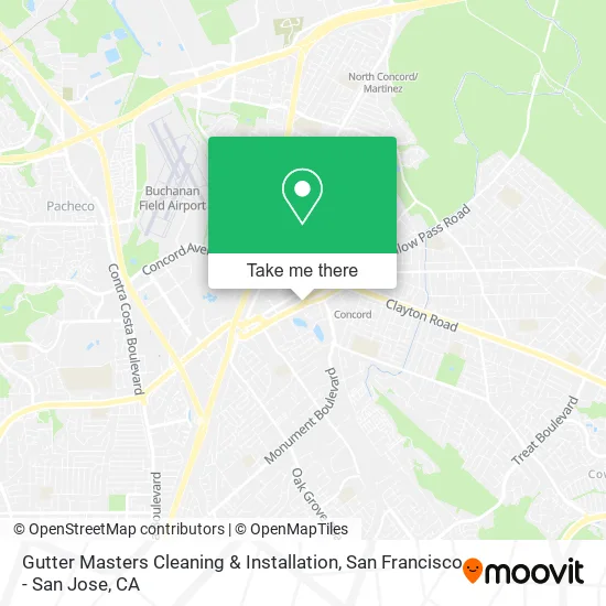 Mapa de Gutter Masters Cleaning & Installation