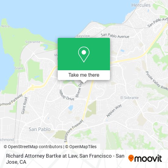 Richard Attorney Bartke at Law map