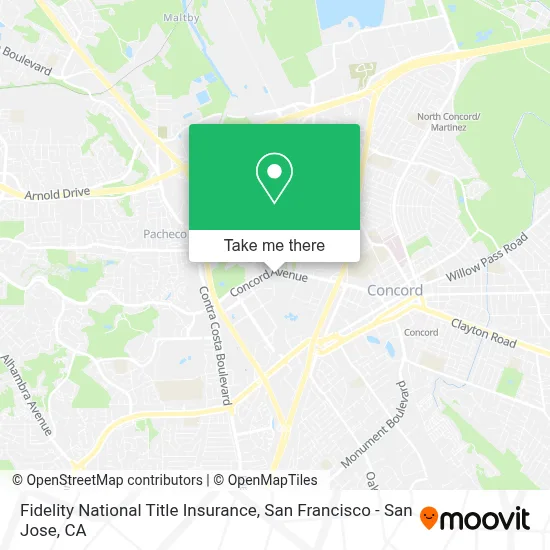 Fidelity National Title Insurance map